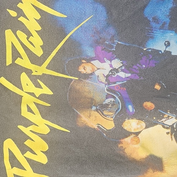 Vintage Official Oversized Prince Purple Rain Tshirt Size XXL - Picture 4 of 5